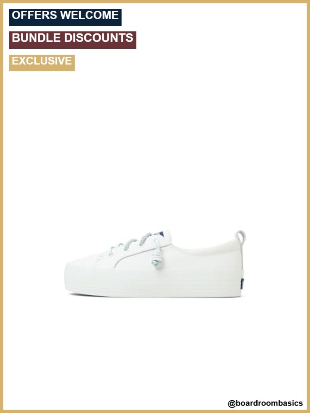 Sperry Crest Vibe Platform Sneakers Women's Memory Foam